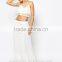Personalized White Long Maxi Boho Skirt Models Competitive Price