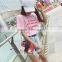 2017 girls handbag single shoulderbag summer long chain cosmetic bag