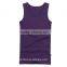 Custom no design plain 100% cotton tank top