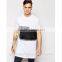 Super elongated longline t shirt with wholesale price