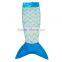 ShiJ Tails Mermaid Blanket For Kids (Blue)