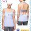 2016 Plain Yoga Stringer Tank Top Wholesale Ladies Gym Top Women Tank Top Yoga
