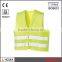 Safety Workwear Waistcoat Mens hi Vis Vest for Certification EN20471