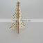 Fancy Cutomized Christmas Tree Decoration Laser Cut 3D Wood Craft