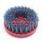 4 inch screw brush/Industrial steel wire brush for stone material/Diam 110mm abrasive brushes used in hand machine for grinding and polishing Marble,Granite,sandstone/