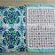 Super absorbent personalized creative custom pattern print cotton velour hand towel set