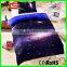 galaxy plush bedclothes quilt cover twin single full bedspread bedding set