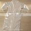 Luxury hotel Unisex Men Women double layer Terry Lined Microfiber bathrobe wholesale