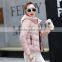 Wholesales Women Stand Collar Zipper Down Jacket For Ladies' Winter Outdoors
