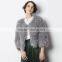 YR695 Long Curly Lamb Fur Jacket Genuine Sheep Skin Fur Jacket China Fur Factory OEM