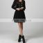 New fashion ladies dress coat korean design thick warm korean girl winter dress coat