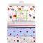 76*76cm 100% cotton newborn baby receiving blankets with silk ribbon for gift pack