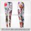 Custom teens tight leggings /Girls printed colorful leggings