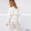 Rosun Cream knit mohair women sweater cardign with button
