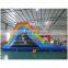 2017 Aier hot sale long tunnel water inflatable slide