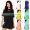 OEM Women Fashion Sexy Chiffon Blouse T-shirt Tops Casual Shirt Off Shoulder Blusas Plus Size Off Shoulder Latest Dress Designs