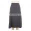 Jacquard Stripe Viscose Old Women Skirt Guangzhou Apparel