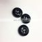 custom black large resin cheap polyester clothing buttons