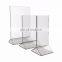 acrylic display sign holder 4x6,plastic sign holder