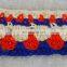 Beautiful Italy desinge embroidery crochet trim polyester lace