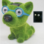 flocking solar  frog setting pieces Fashionable Polyresin Garden Decoration Soalr Light   frog  season  lights owl