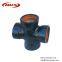 BS EN545 ductile iron elbow pipe fitting for water