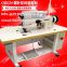 Double needles pattern sewing machine apply to tinck material