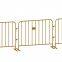 Galvanized Steel Road Fencing Crowd Control Barrier ,portable Fence,traffic Barrier Temporary Fence Barricade