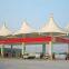 Pvc Tension Membrane Roof Light Weight Flexible Structure