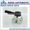 GOGO ATC 4 way 3 position Pneumatic air hand control valve K34R8-L6 Port 1/8" BSP Manual valve