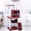 Pet supplies factory wholesale custom OEM/ODM cat climbing frame scratch board cat pillar cat tree