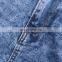 TWOTWINSTYLE Sexy Ruffle Denim ladies shorts High Waist Pocket Wide Leg Short Trousers Women Fashion