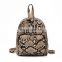 New Arrival 8 inch Chest Mini Backpack Small Women PU Leather Travel Daypack Pad Purse College Rucksack