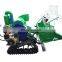 Hot Selling Crawler Type New Small Mini Rice Wheat Combine Harvester With Seat