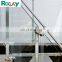 House exterior fixed glass handrail balustrade
