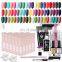 Private label led uv gel polish set 20 colors nails gel with nail tools