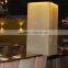 High Gloss resin backlit acrylic translucent interior wall panels
