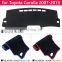 for Toyota Corolla E140 E150 2007~2013 Anti-Slip Mat Dashboard Cover Pad Sunshade Dashmat Carpet Car Accessories 2008 2011 2012