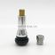 Auto Parts Chrome Sleeve Natural Rubber Tubeless Snap In Car Tire Valve TR413AC TR414AC
