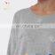 Girls Wool And Real Cashmere Pom Pom Sweaters