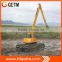 dredging excavator for weed, dams and wetland area