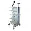 Hospital Lifting Trolley ABS Medical Device Nursing Trolley With Computer