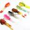 Discount price PVC material UV  luminous 3D eyes Octopus squid jigging lure Trolling Sea Fish bait