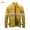 Men Jackets Best Quality Zip Fashion Outwear Stand Collar Spring Leather Fashion Jackets