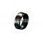 Fashion woman men stainless steel smart temperature rings