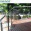 Interior Staircase Tensioner Wire Rope Baluster Systems Stainless Steel Cable Railing Posts