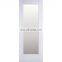 white contemporary interior solid wood doors with glass inside toilet door