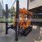 OrangeMech 320m Borewell DTH drilling rig crawler percussion rock stone drilling machine for water