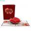 Dinosaur Love 3D Folding Card Personalized Messages Hand Write Your Love for Him