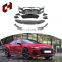 CH Popular Products Side Skirt Rear Spoiler Wing Grille Exhaust Grille Fender Vent Body Kit For Audi A7 2019-2021 To Rs7